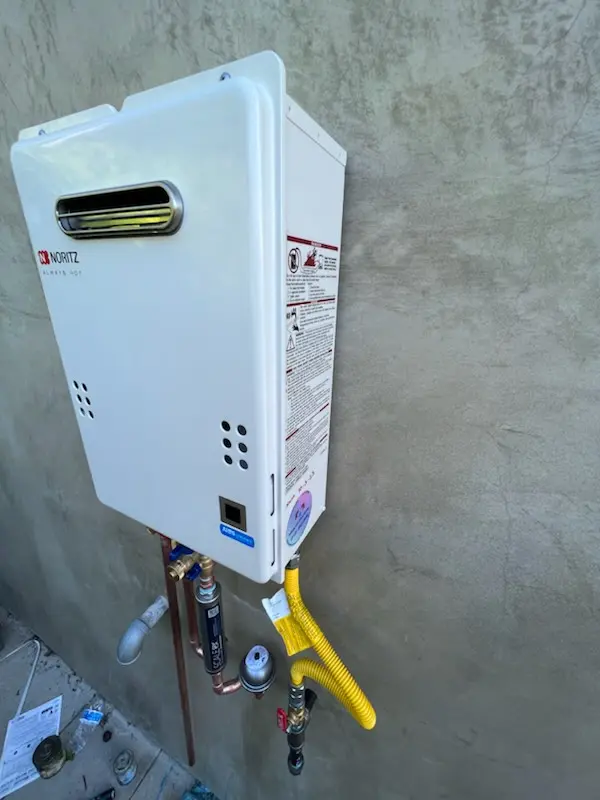 Tankless water heater installation for Corey Ave homes